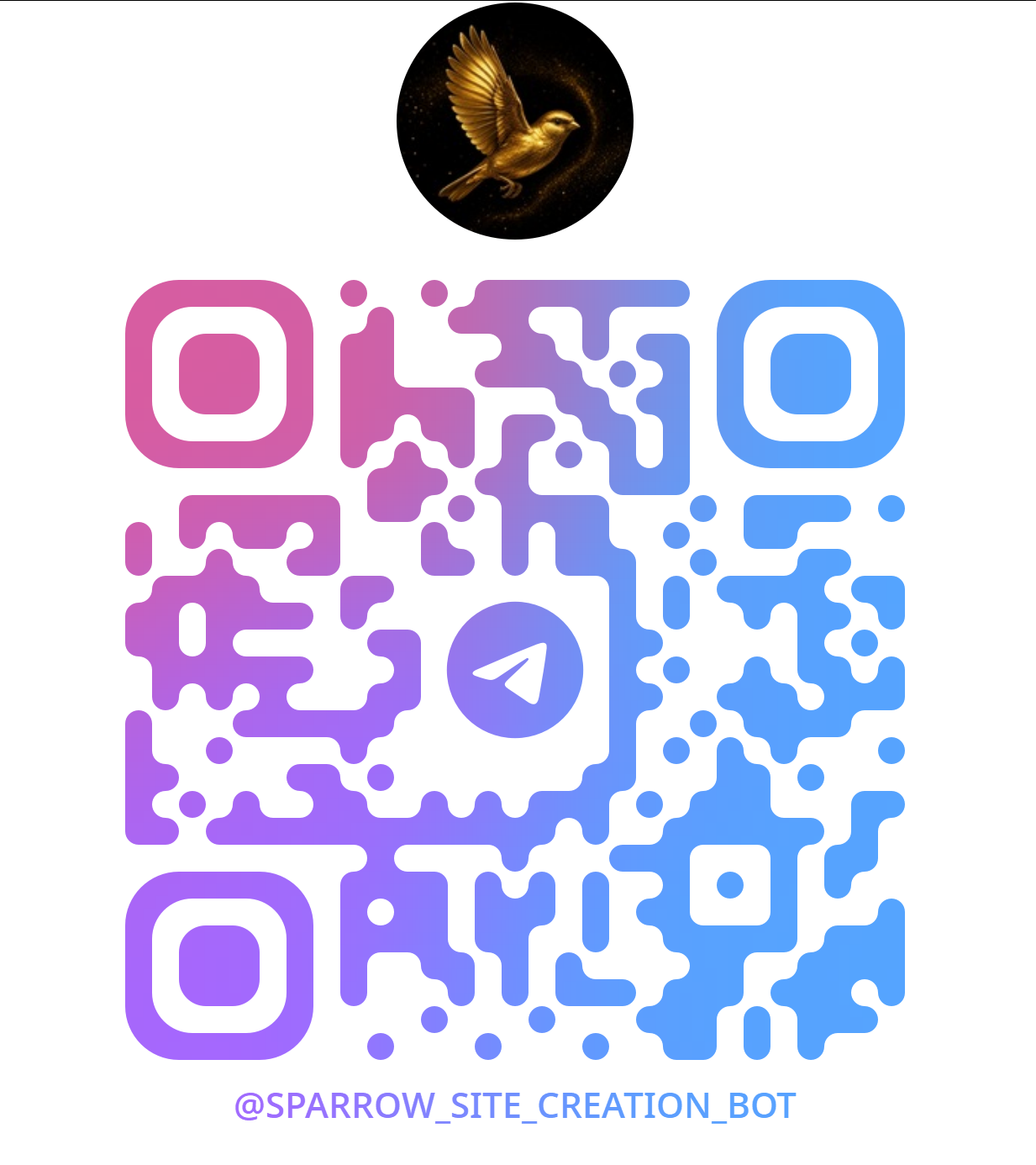 QR бота Telegram